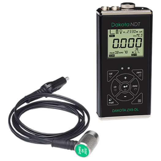 ZX5-Data Logging Ultrasonic Thickness Gauge